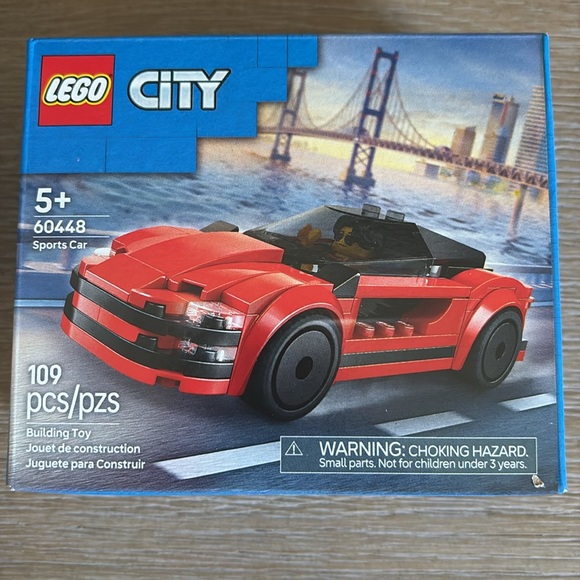 NIB LEGO Sets. 2 lot Bundle. Lego City Sports Car & Police Car Age: 5+ - Picture 7 of 8